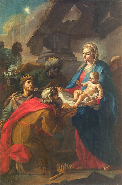 Adoration of the Magi.